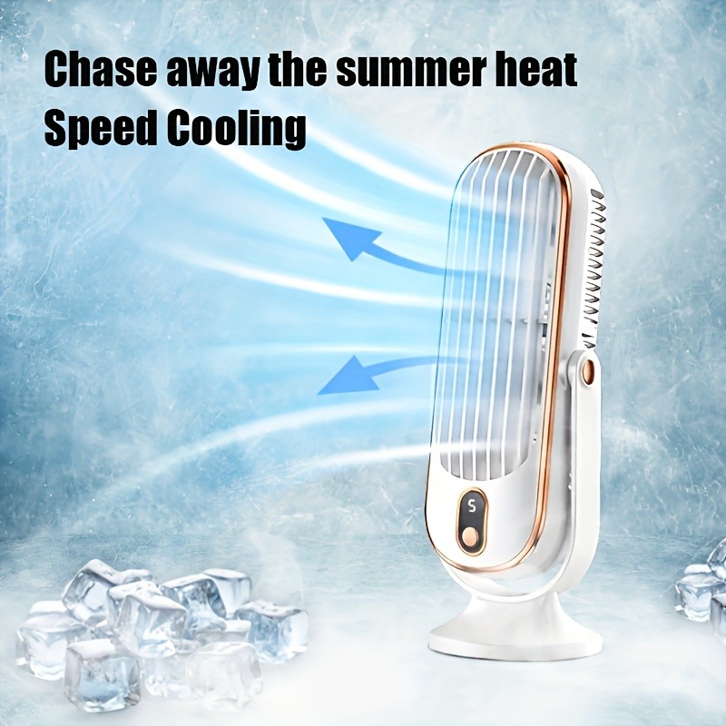 Outdoor Camping Fan - Portable Stylish Cooling Fan, Dual Motor