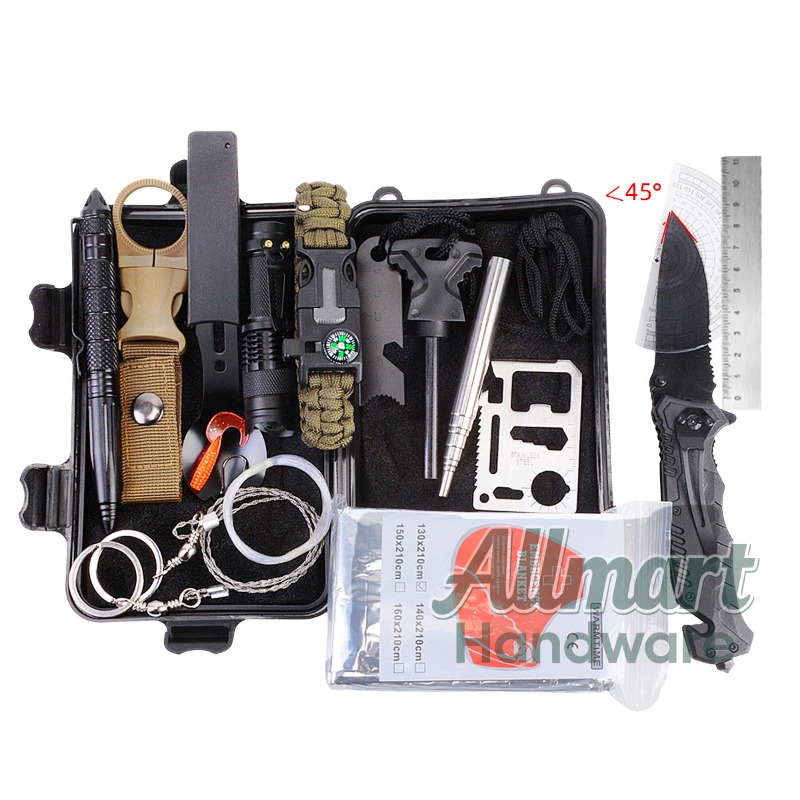 Multi functional portable EDC  - đánh giá và giá Outdoor Camping Kit