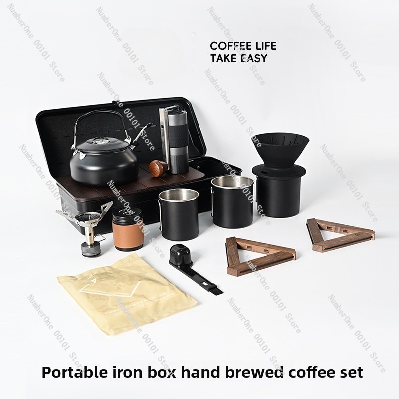 Outdoor Camping Hand‑Brew Coff - đánh giá và giá Outdoor Camping Kit