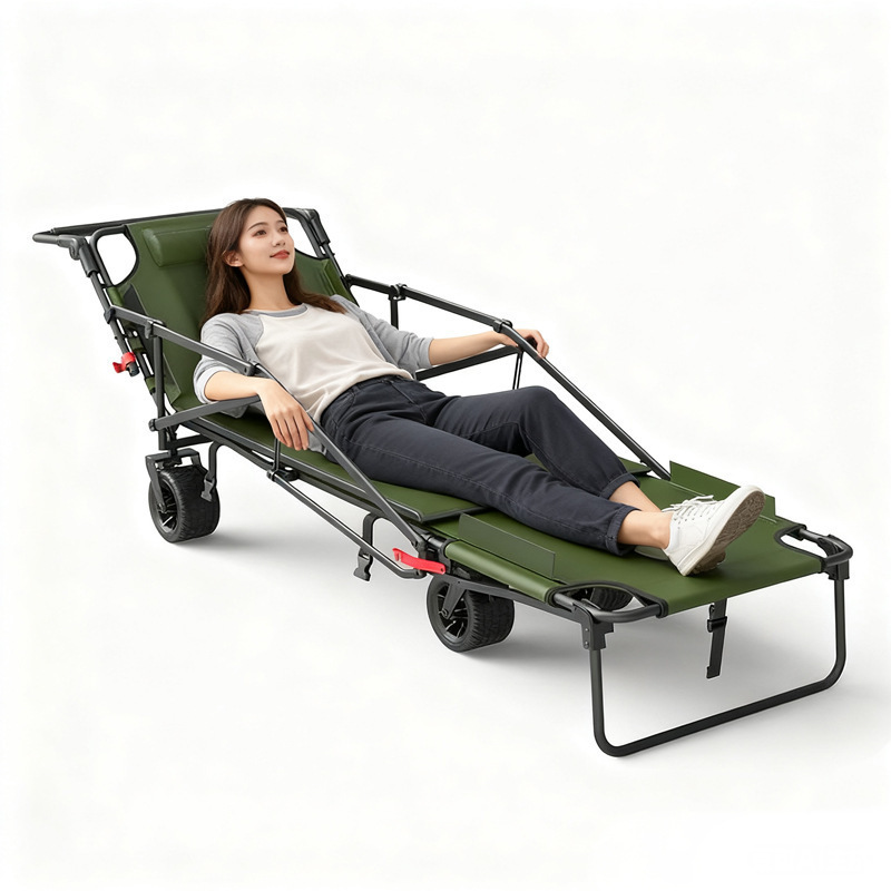 Foldable Camping Wagon with Ta - đánh giá và giá Outdoor Camping Recliner