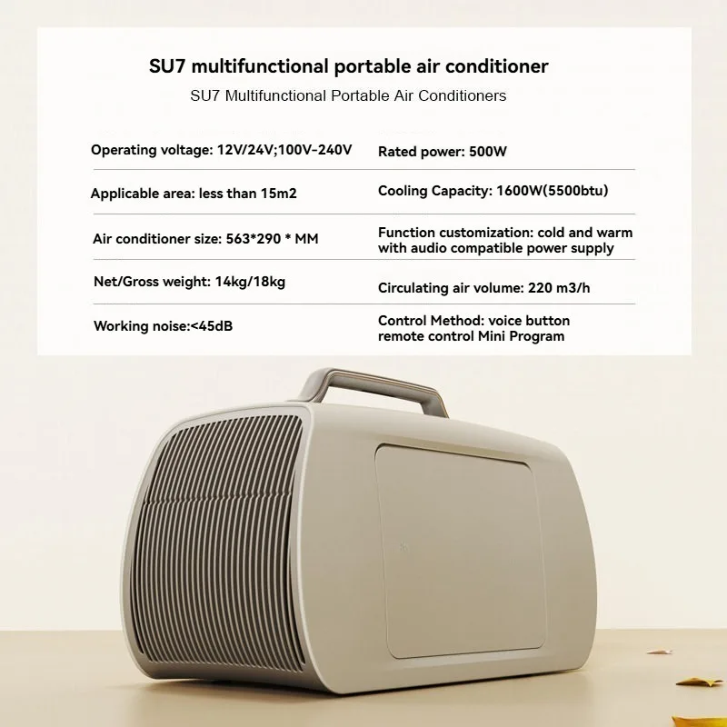 110V/220V Portable Mobile Air  - đánh giá và giá Outdoor Camping Air Conditioner