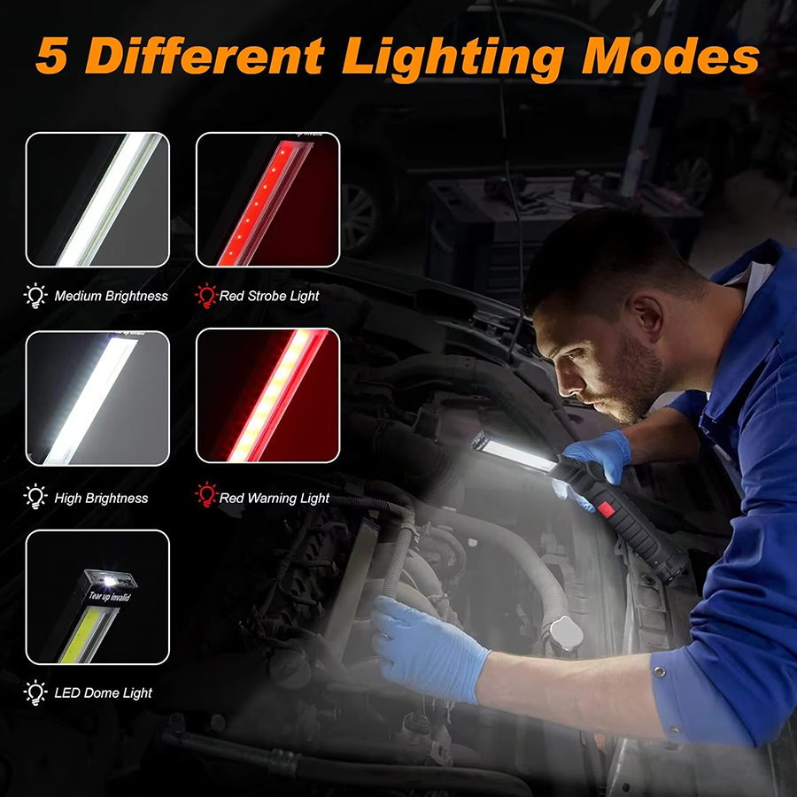 Portable LED Flashlight with M - đánh giá và giá Outdoor Camping Lights