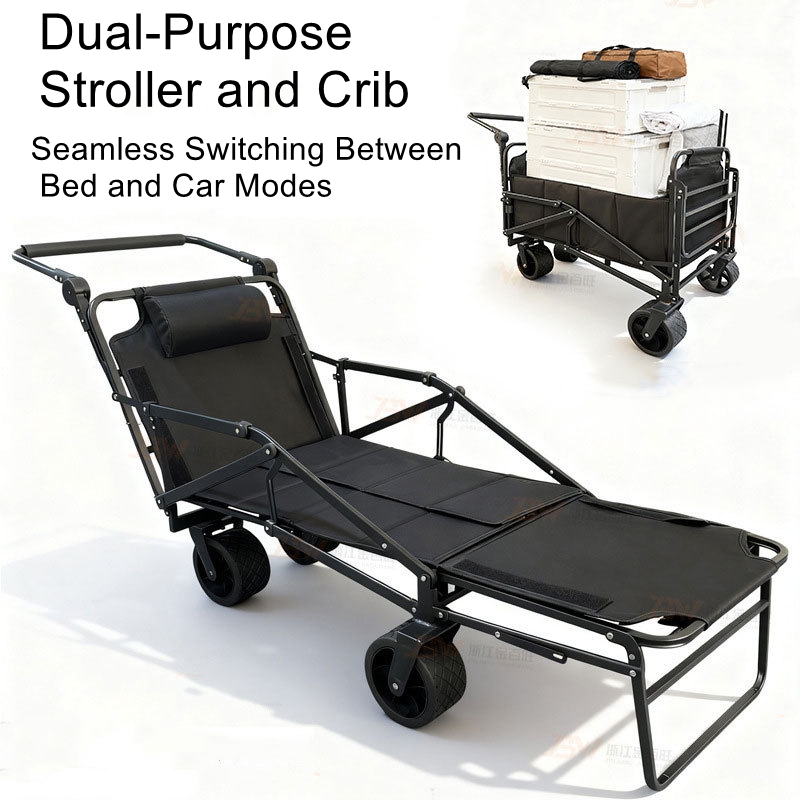 Outdoor camping trolley with r - đánh giá và giá Outdoor Camping Recliner