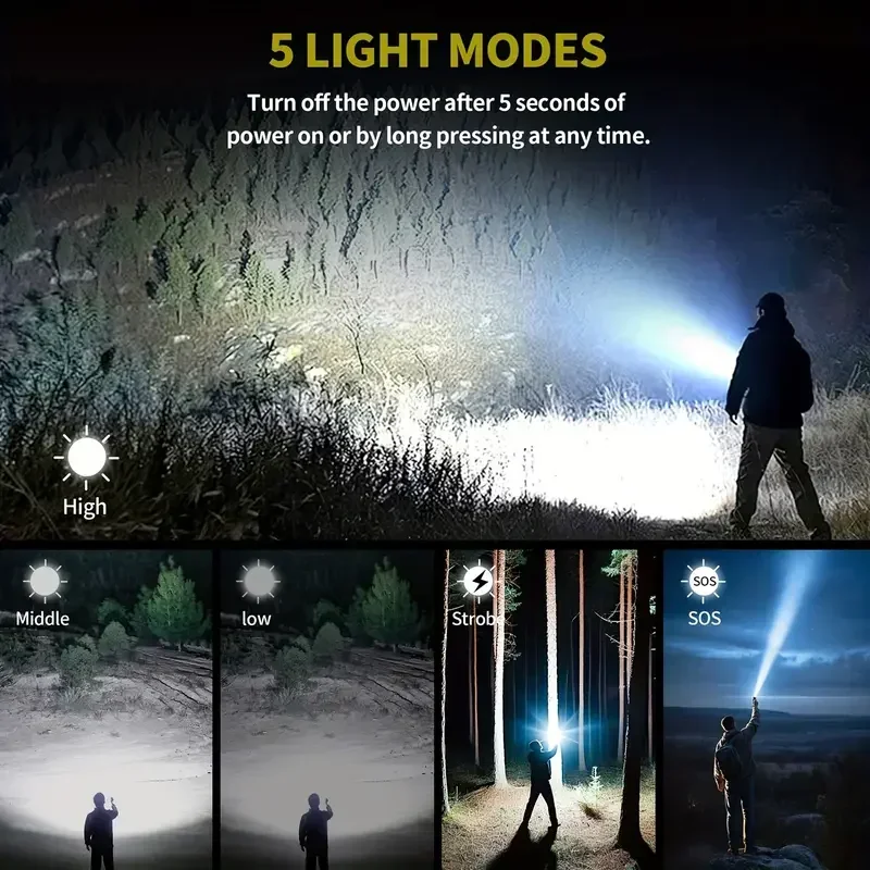 Ultra Powerful Flashlight Conc - đánh giá và giá Outdoor Camping Lampe