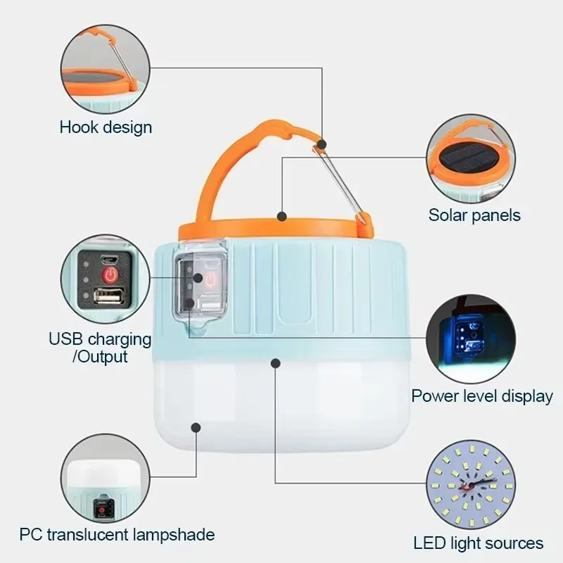 Solar Camping Lantern Recharge - đánh giá và giá Outdoor Camping Lampe