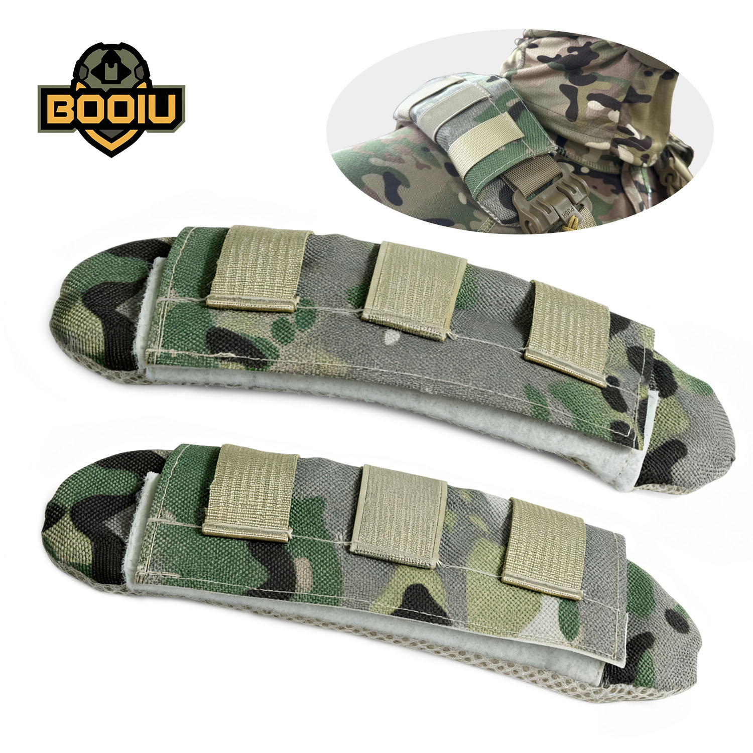 BOOIU 2PCS Tactical Vest Shoul - đánh giá và giá Outdoor Camping Vest