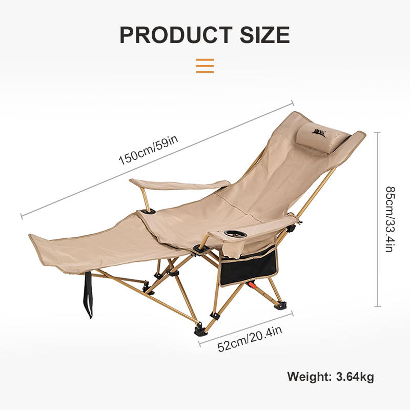 BRS 2-in-1 Reclining Camping C - đánh giá và giá Outdoor Camping Recliner