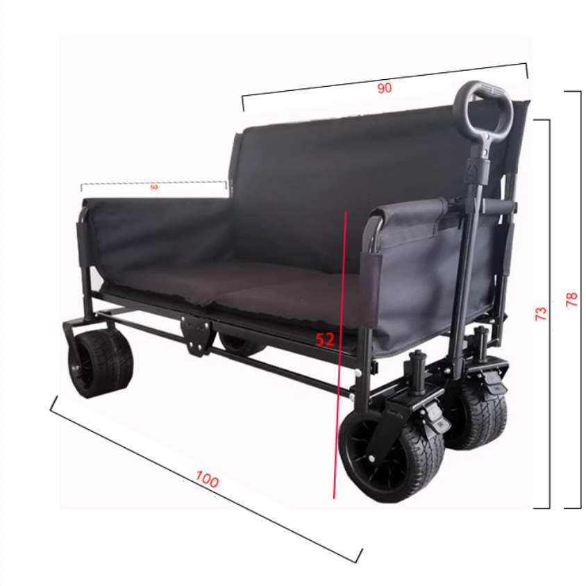 JXFT Multifunctional Four-Whee - đánh giá và giá Outdoor Camping Recliner