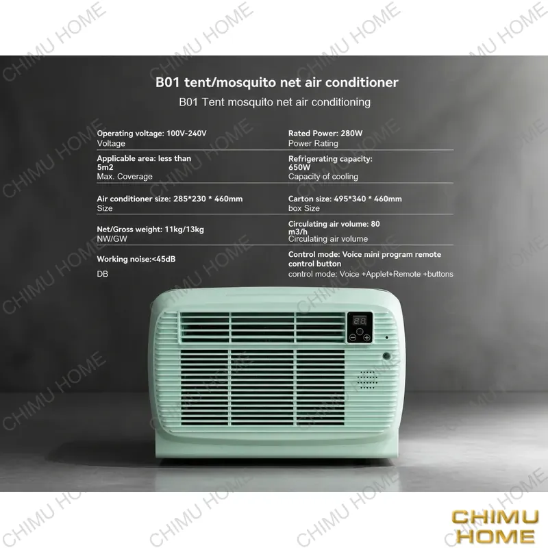 【CHIMU HOME】 650W Portable Air - đánh giá và giá Outdoor Camping Air Conditioner