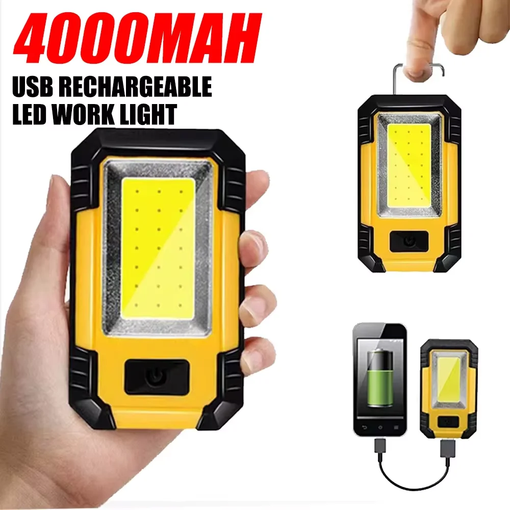 Rechargeable 4000MaH Work Ligh - đánh giá và giá Outdoor Camping Lights