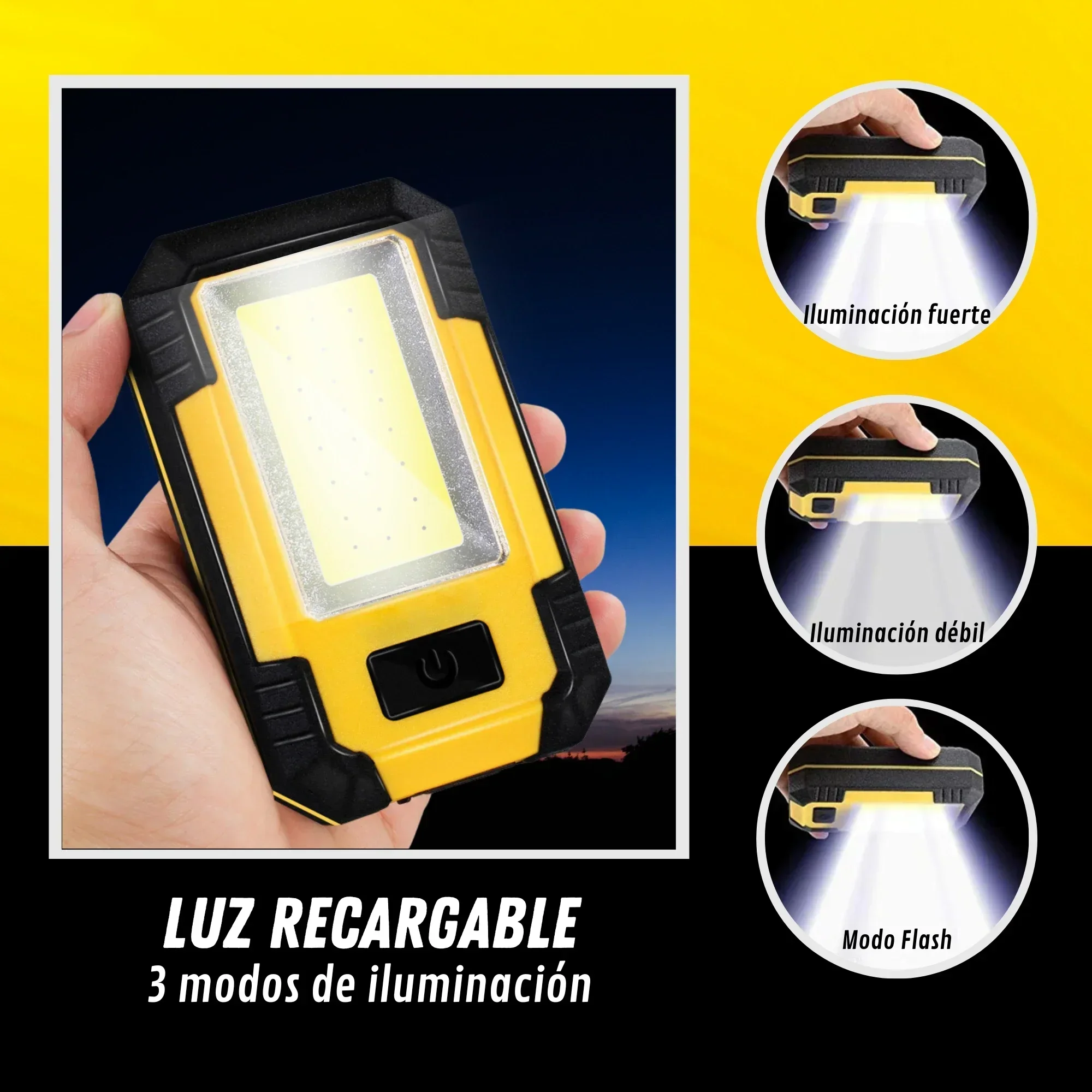 Rechargeable 4000MaH Work Ligh - đánh giá và giá Outdoor Camping Lights