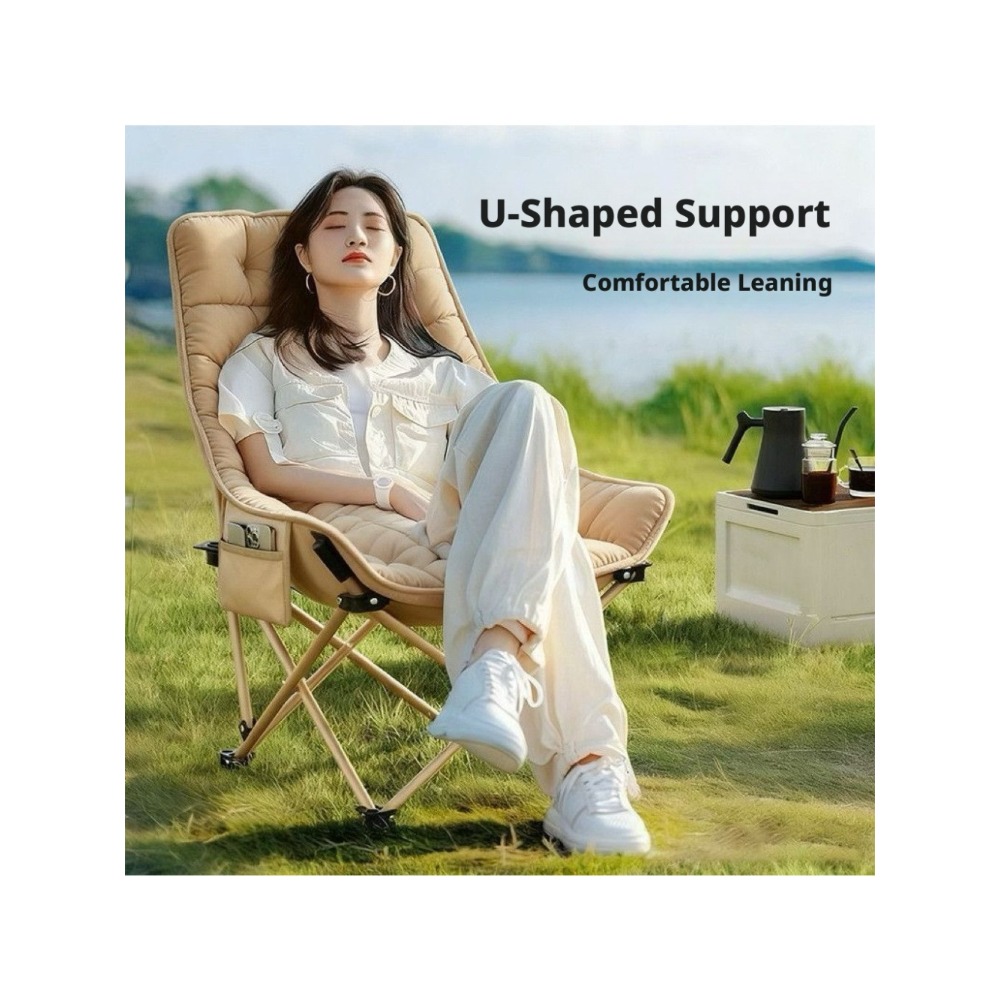 Thickened Cotton Outdoor Foldi - đánh giá và giá Outdoor Camping Recliner