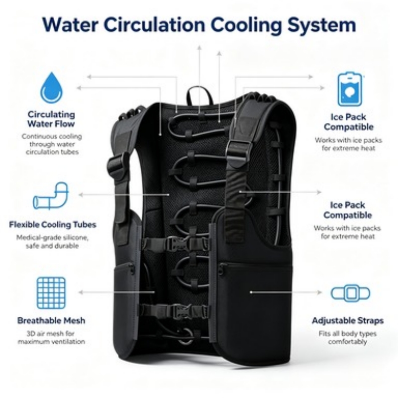 Water Cooling Vest Shoulder St - đánh giá và giá Outdoor Camping Vest