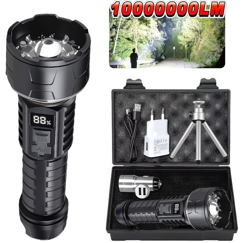 COB LED Flashlight Rechargeabl - đánh giá và giá Outdoor Camping Lights