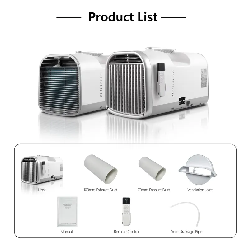 Hot Sale High Quality 5200 BTU - đánh giá và giá Outdoor Camping Air Conditioner