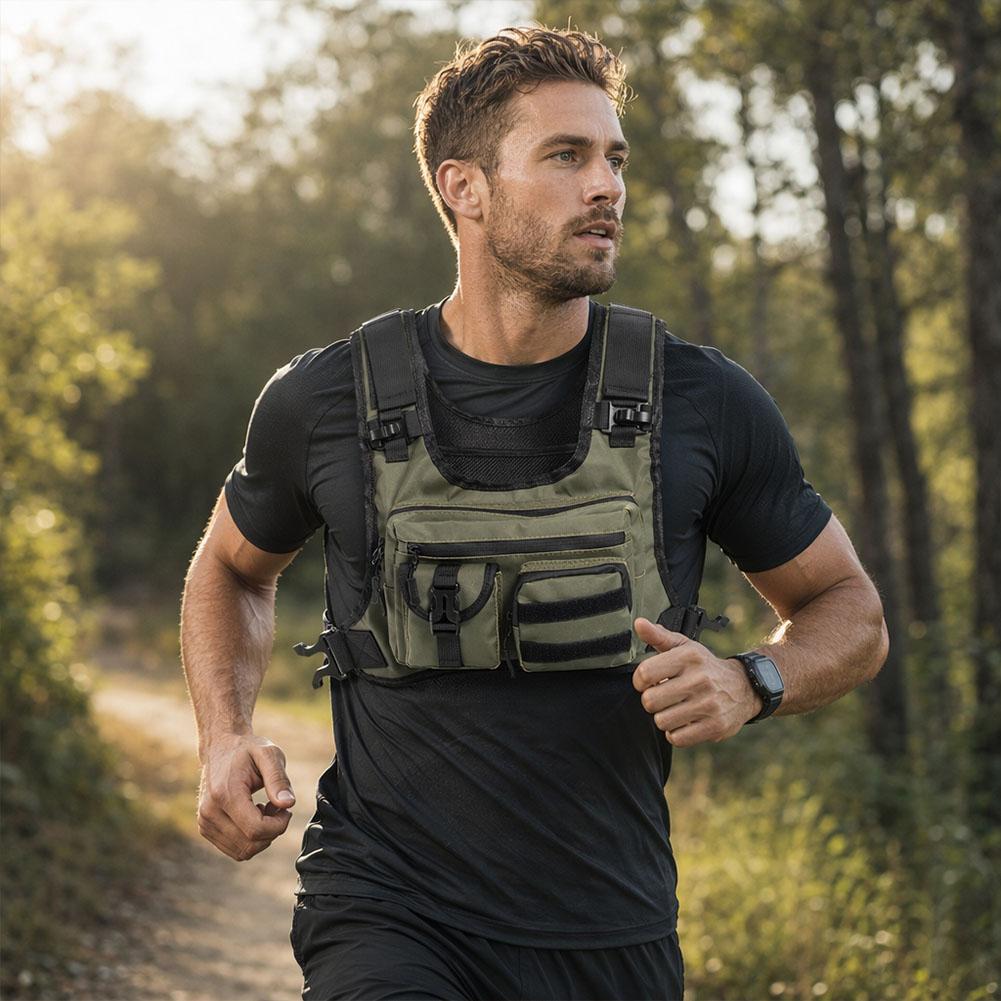 Multi Pocket Outdoor Tactical  - đánh giá và giá Outdoor Camping Vest