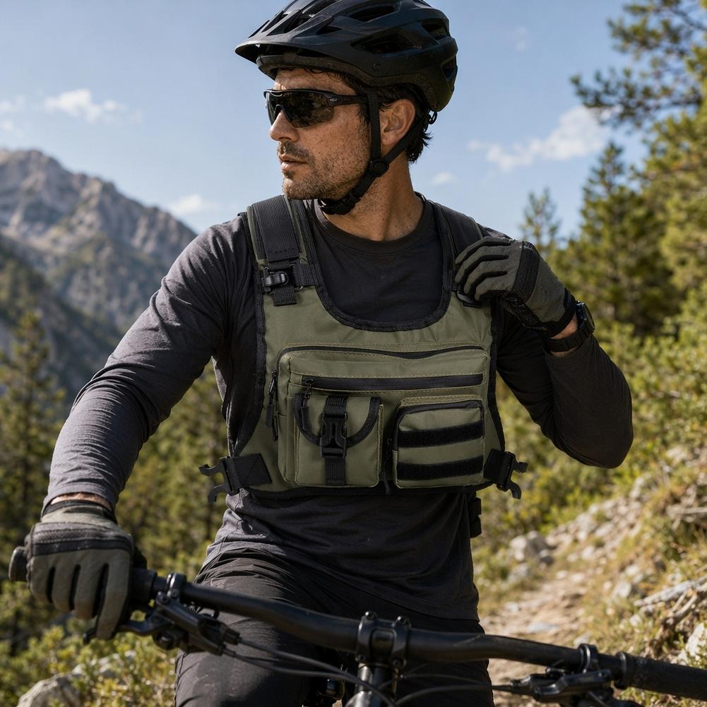 Multi Pocket Outdoor Tactical  - đánh giá và giá Outdoor Camping Vest