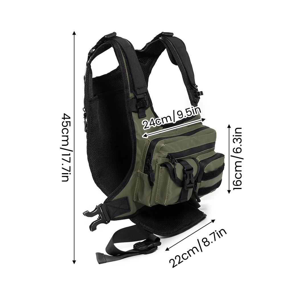 Multi Pocket Outdoor Tactical  - đánh giá và giá Outdoor Camping Vest
