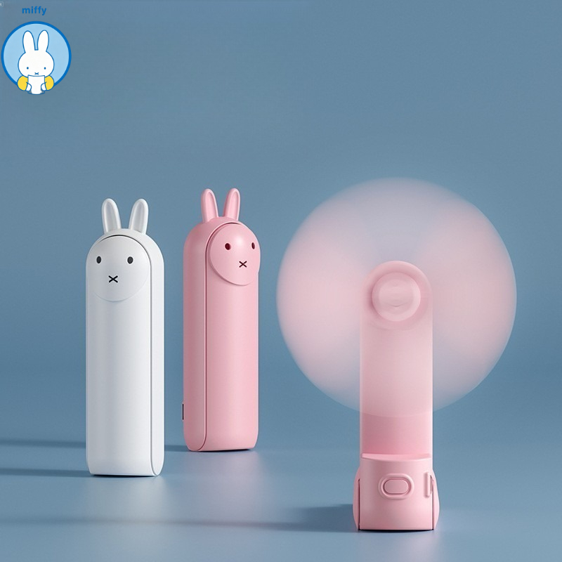 Kawaii Miffy Foldable Handheld - đánh giá và giá Outdoor Camping Fan