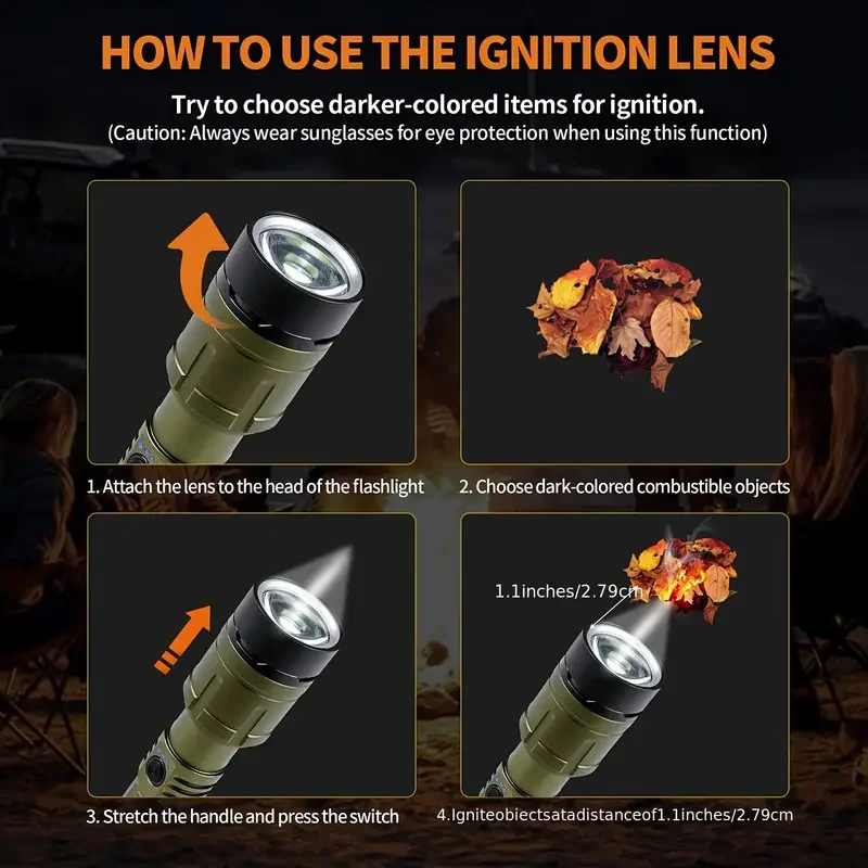 Ultra Powerful Flashlight Conc - đánh giá và giá Outdoor Camping Lampe