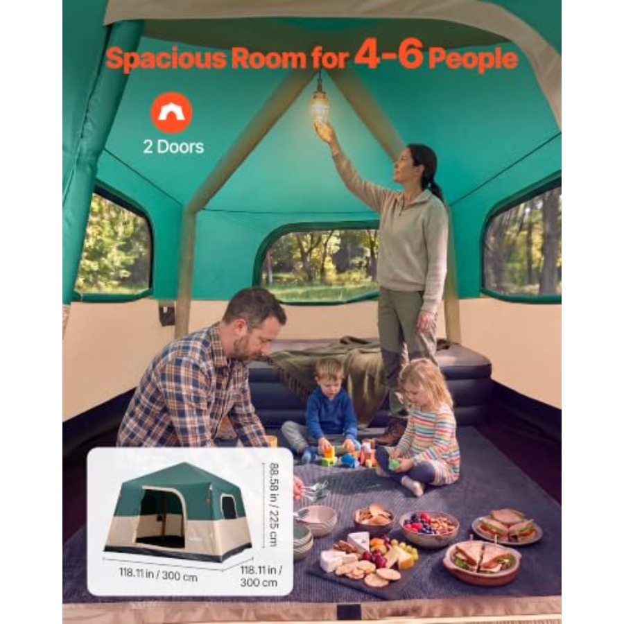 Camping Tent for Family Outdoo - đánh giá và giá Outdoor Camping On Youtube