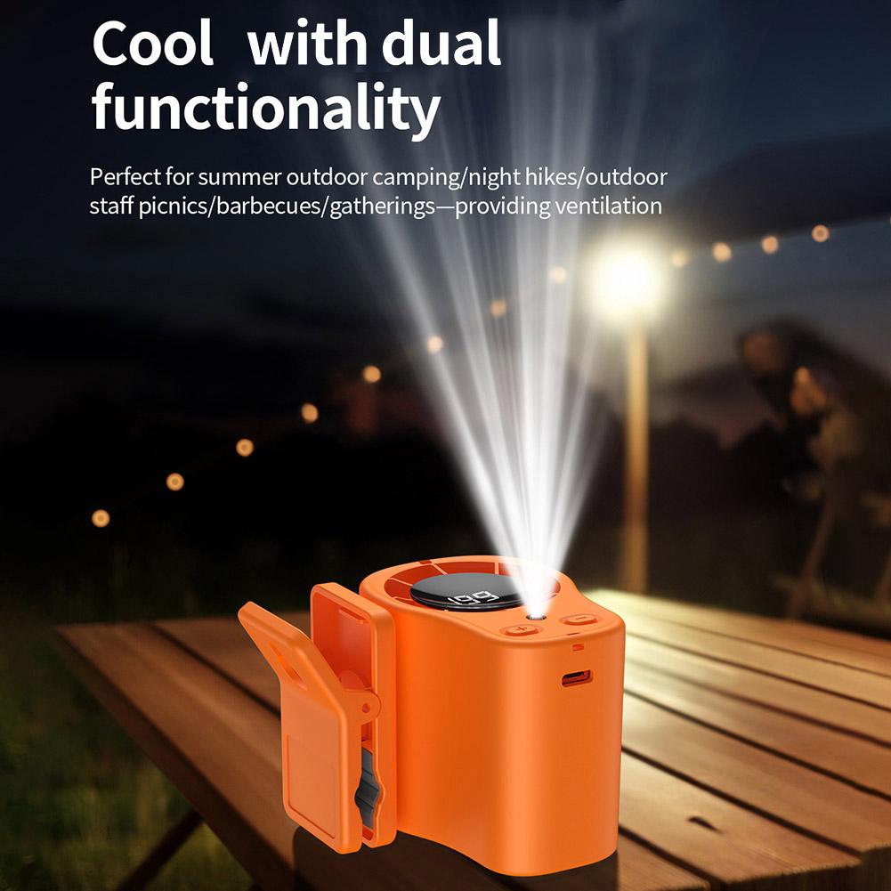 Mini Hands Free Waist Fan Port - đánh giá và giá Outdoor Camping Air Conditioner