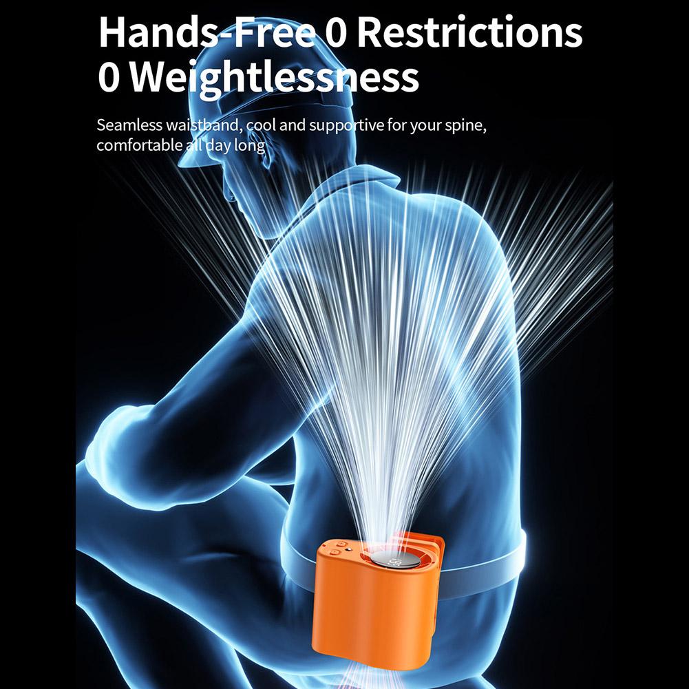 Mini Hands Free Waist Fan Port - đánh giá và giá Outdoor Camping Air Conditioner