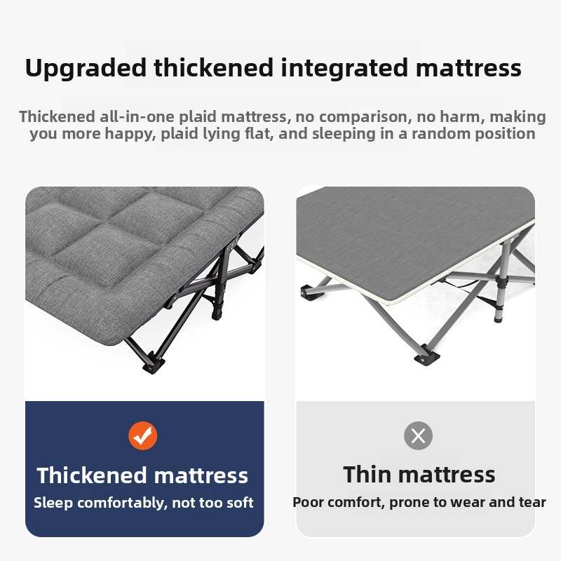Foldable Single Bed Portable H - đánh giá và giá Outdoor Camping Recliner