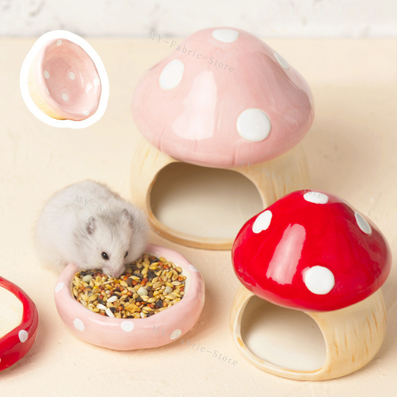 1pcs Cute Ceramic Mushroom Ham - đánh giá và giá Bear Canister